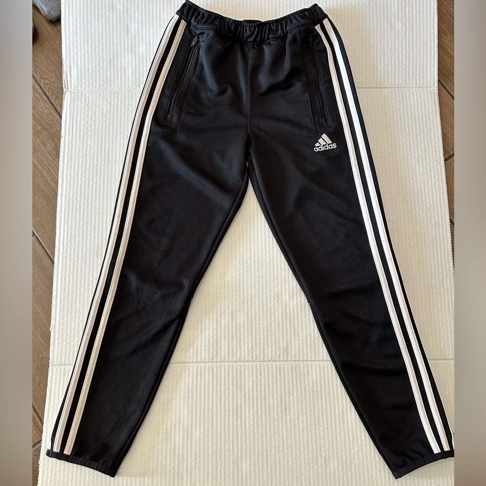 Adidas Kids Black Track Pants